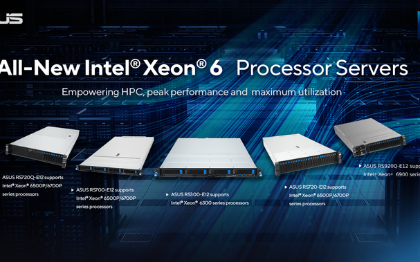 ASUS Unveils All-New Intel Xeon 6 Server Lineup